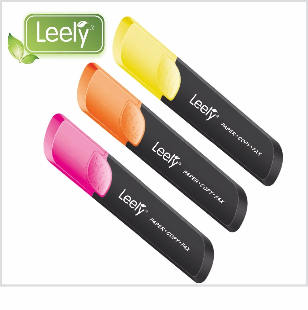 S00130 new item economical fluorescent colorful highlighter marker pen