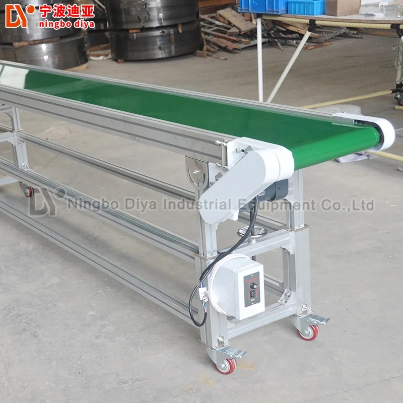 DY-C202  Factory custom accessories industrial belt conveyor/accessories moving conveyor rubber belt systems