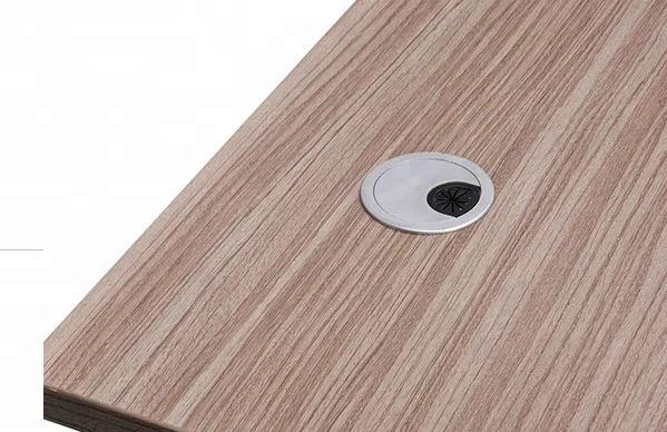 Melamine office desk Teak office staff table one person office desk