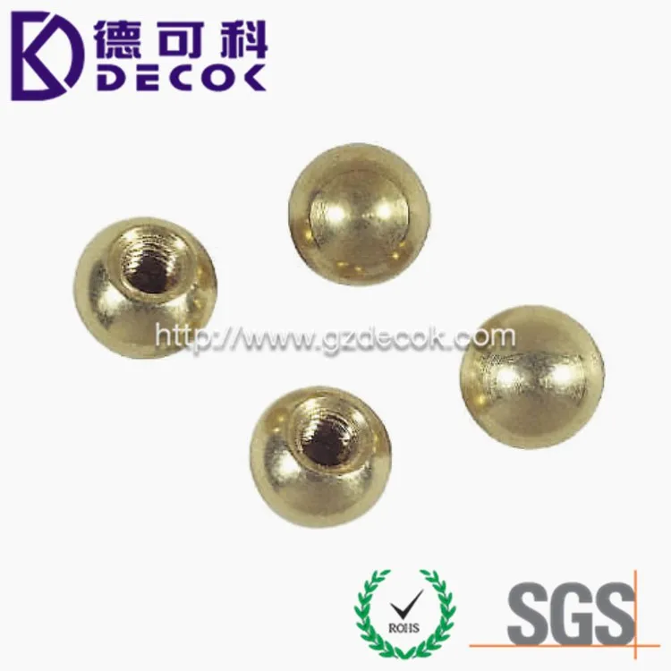 0.5mm to 60mm drilled brass ball factory customized 15mm 18mm 20mm 25mm 30mm 50mm solid brass balls with hole