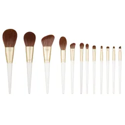 oem cruelty free vegan private label brushes makeup brush set 12 pcs