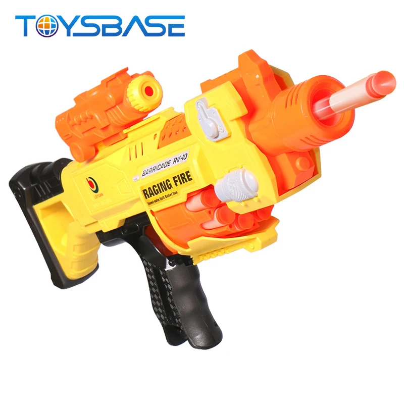 10 Pcs Toys Guns Soft Bullets Kids Playing Foam Dart Guns