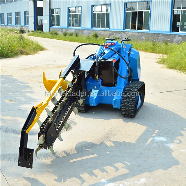 MS500 mini track garden digging trenching machine