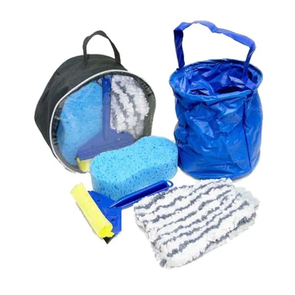 2021 Hot selling 5 Piece Wash Kit/car cleaning kit Car Wash Products Kit/Microfiber Towel Car Cleaning Wash