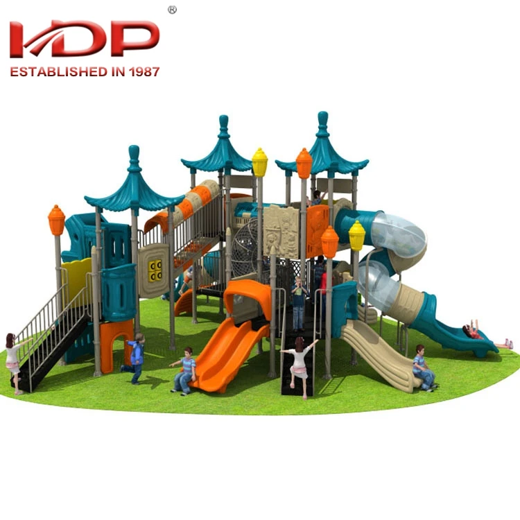 Huadong Kindergarten children outdoor playground slide for how to build a playground