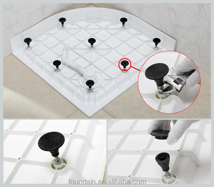 European style top quantity SMC Trays Shower