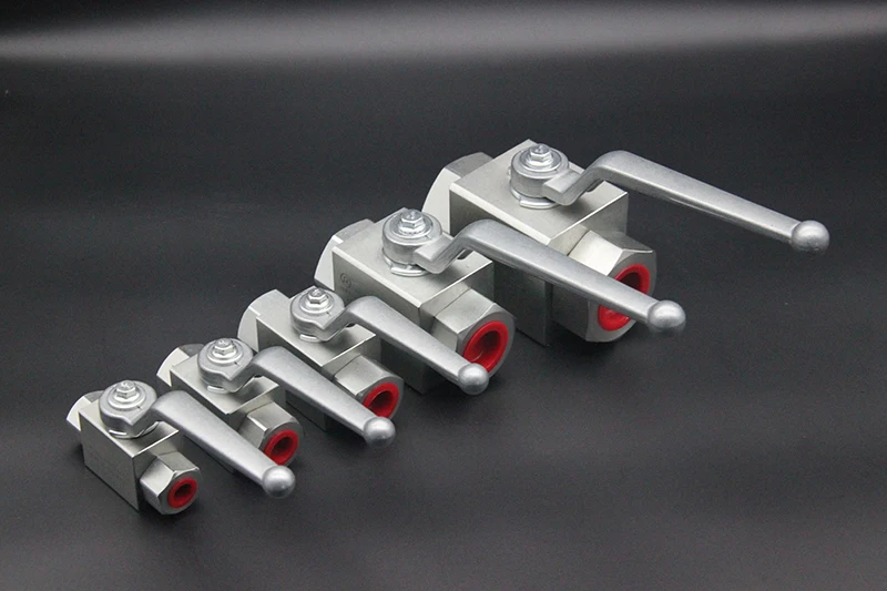 1/2 Inch Npt DN13 2 Way High Pressure Ball Valve 7500PSI Black Oil OEM Standard Steam Hot Oil Stainless Ball Valve Hydraulic