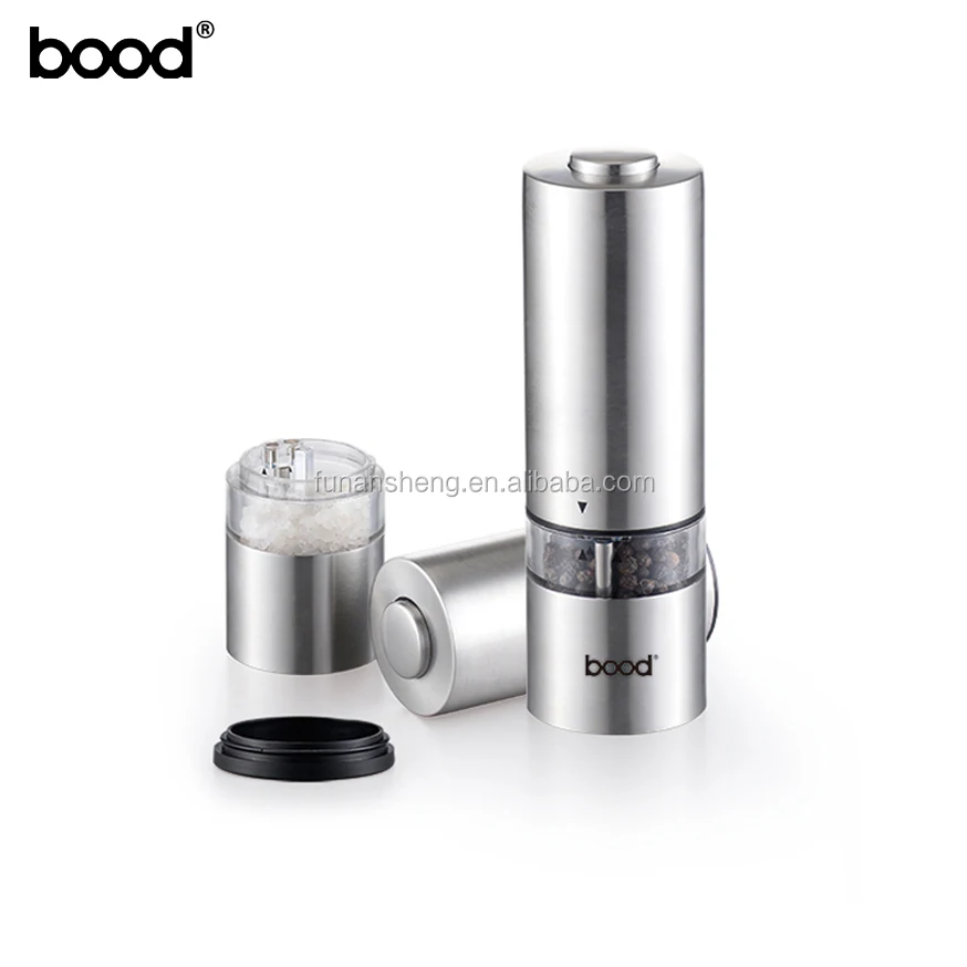 Stainless Steel Electric Salt and Pepper Mill/Salt and Pepper Grinder