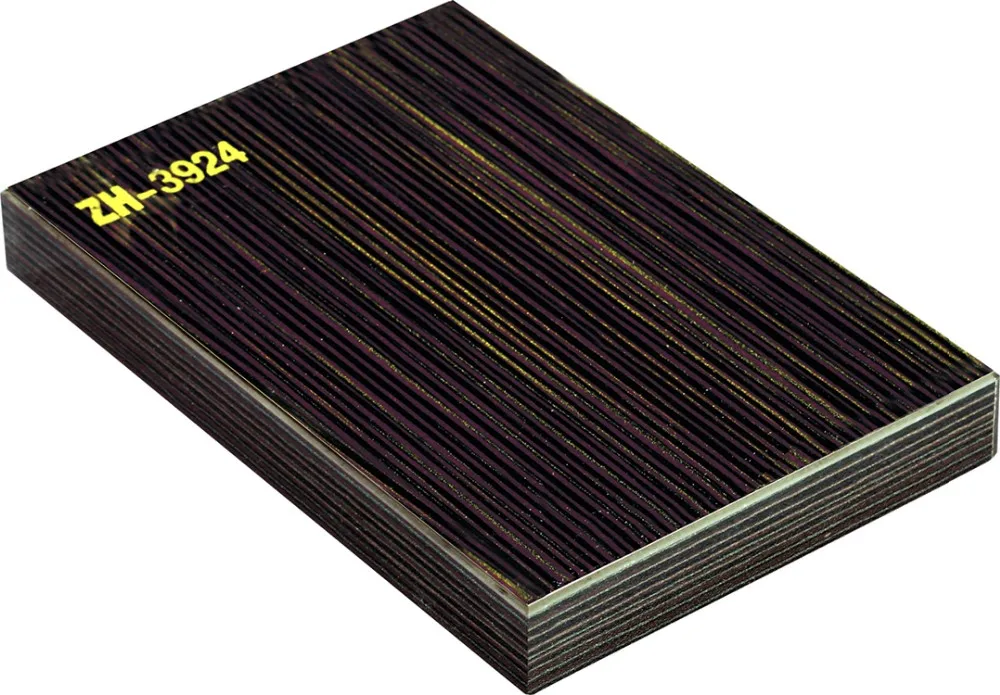 China high gloss wood grain color UV coated MDF board