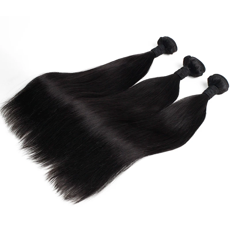 
Morien hair Raw Virgin Unprocessed Brazilian Human Hair Sew in Weave Brazilian Straight Hair Can dyed 27# color 