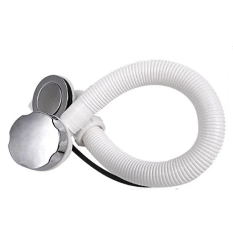 Jutye drain stopper bass liftn Waste With Filter, Chrome Finish Pop up drainer forbathtub  PVC bathtub drain