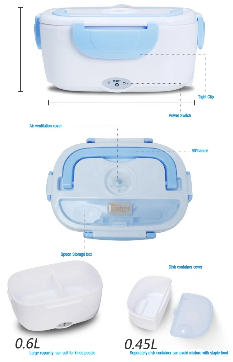 CE approved electric stainless steel electrical lunchbox with low price