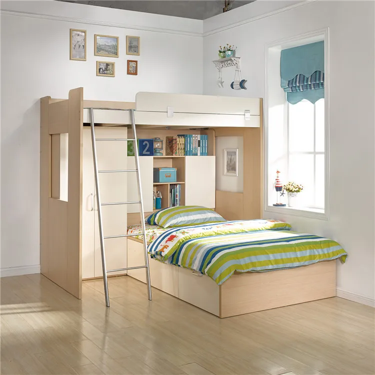 Высокое качество, современные дети двухъярусная кровать используется широкий дерева, чтобы быть готовой для детей