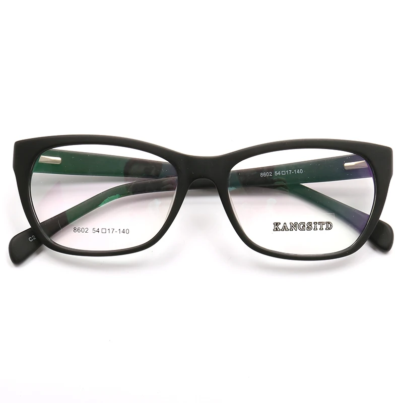 8602 Acetate retro high- qiaoptical frame contrast color eyewear