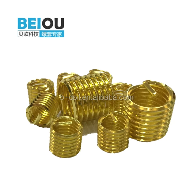 all series screw coil thread insert thread bushing free running thread insert coils insert