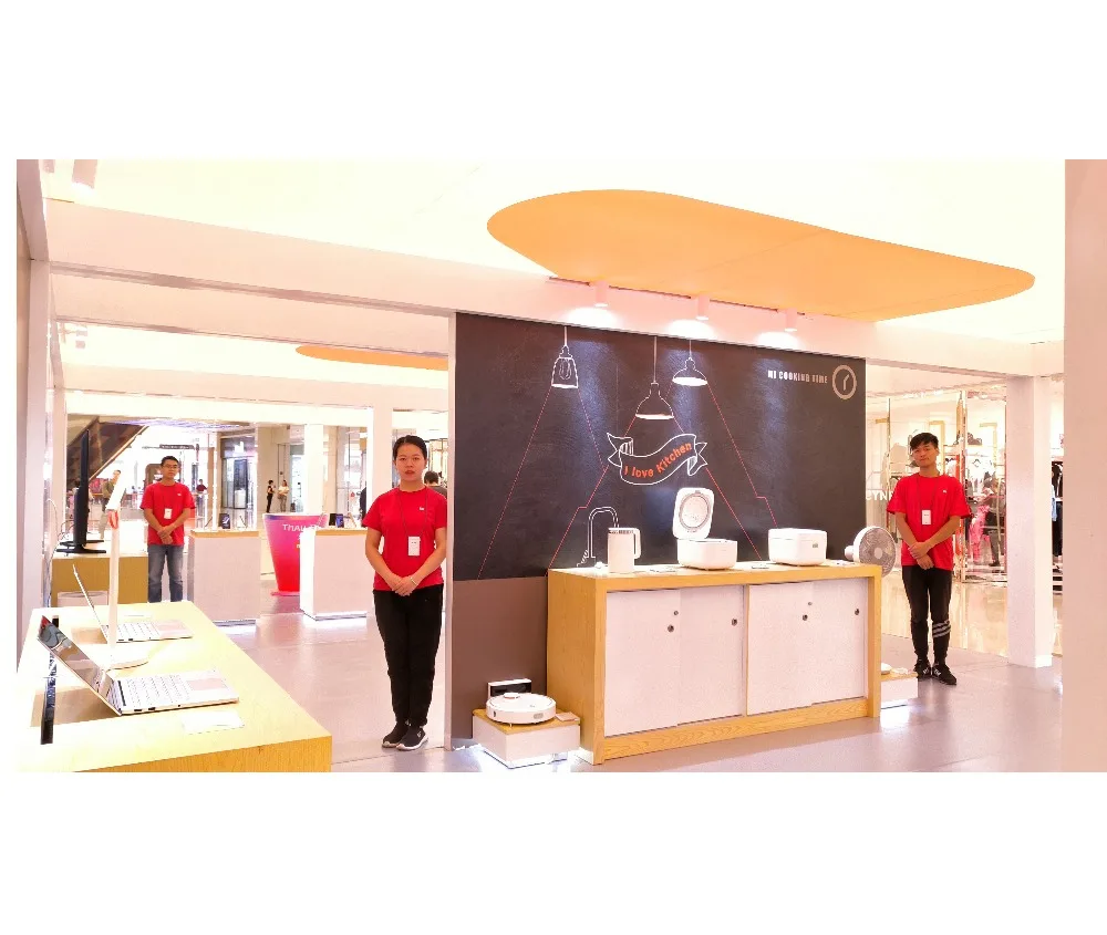 
professional kiosk store fixture display for electronic product 