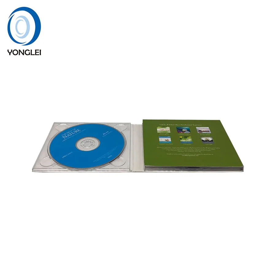 Music CD duplication and 6 panel cardboard CD digipak