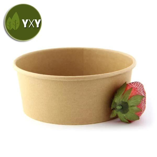 100% Food Grade Large Size 48oz 1500ml Paper Soup Bowls