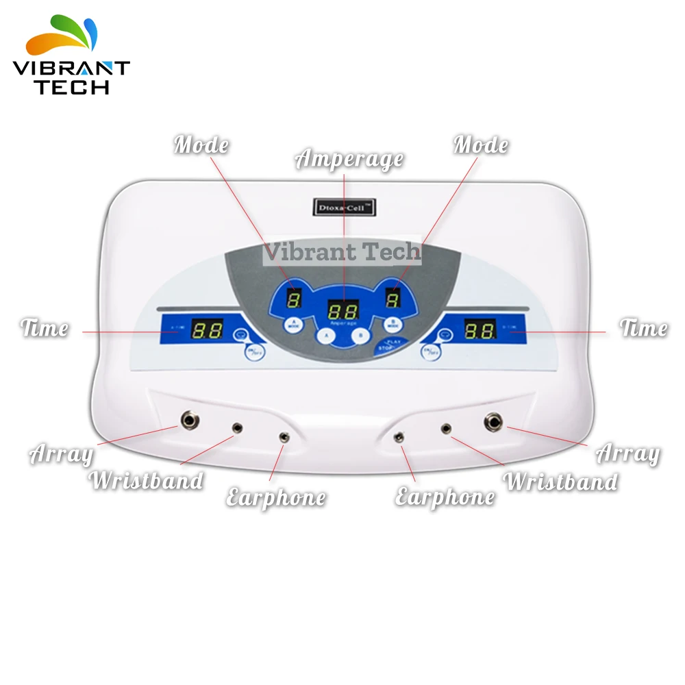 Reflexology foot massage detox cell spa Ion Cleanse machine