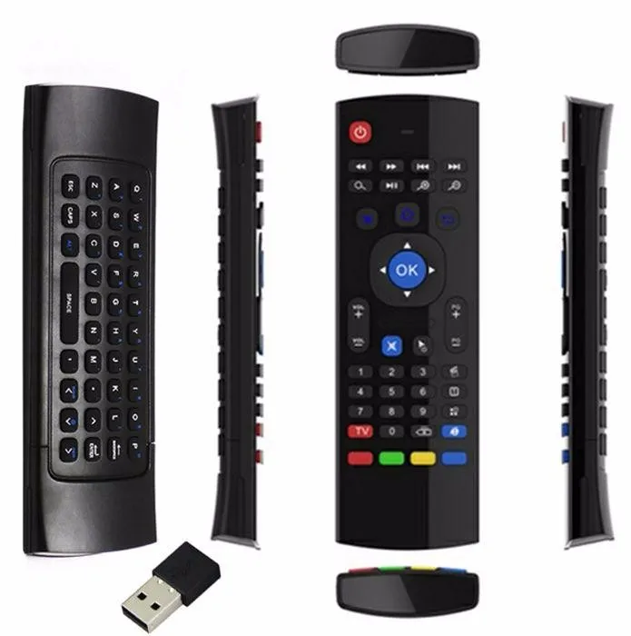 
MX3 air mouse 2.4G Mini Wireless Keyboard Air Mouse IR Learning remote Control MX3 air mouse For Android Mini PC Smart TV Box 
