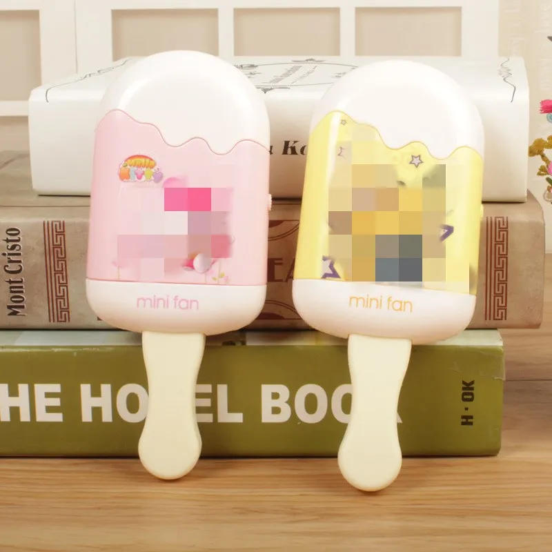 
Amazon Hot Selling Ice Cream Mini USB Electric Fan 