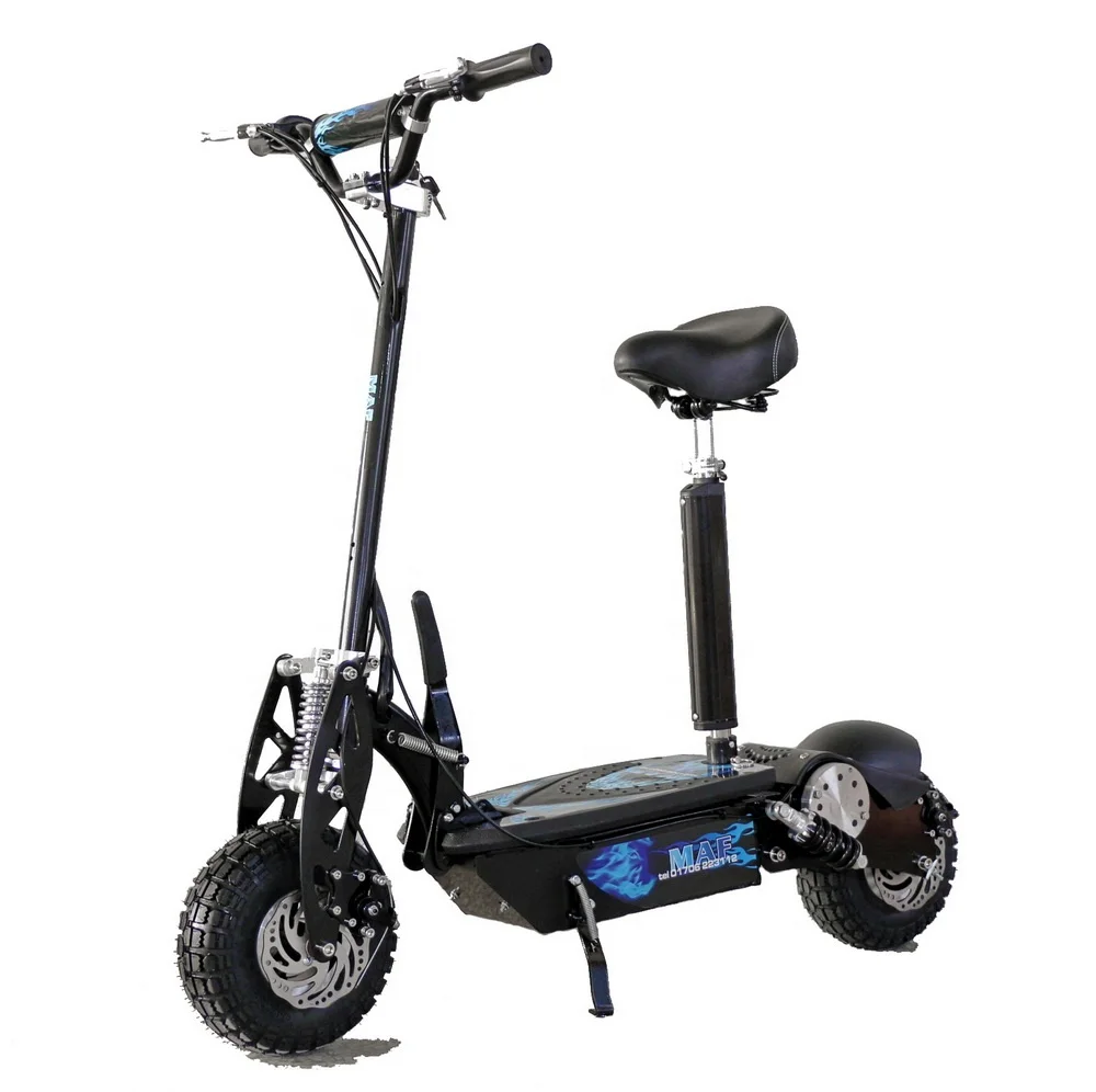 CE approved Low Price Foldable E Scooter 1000W 36V with 10' tires for adult