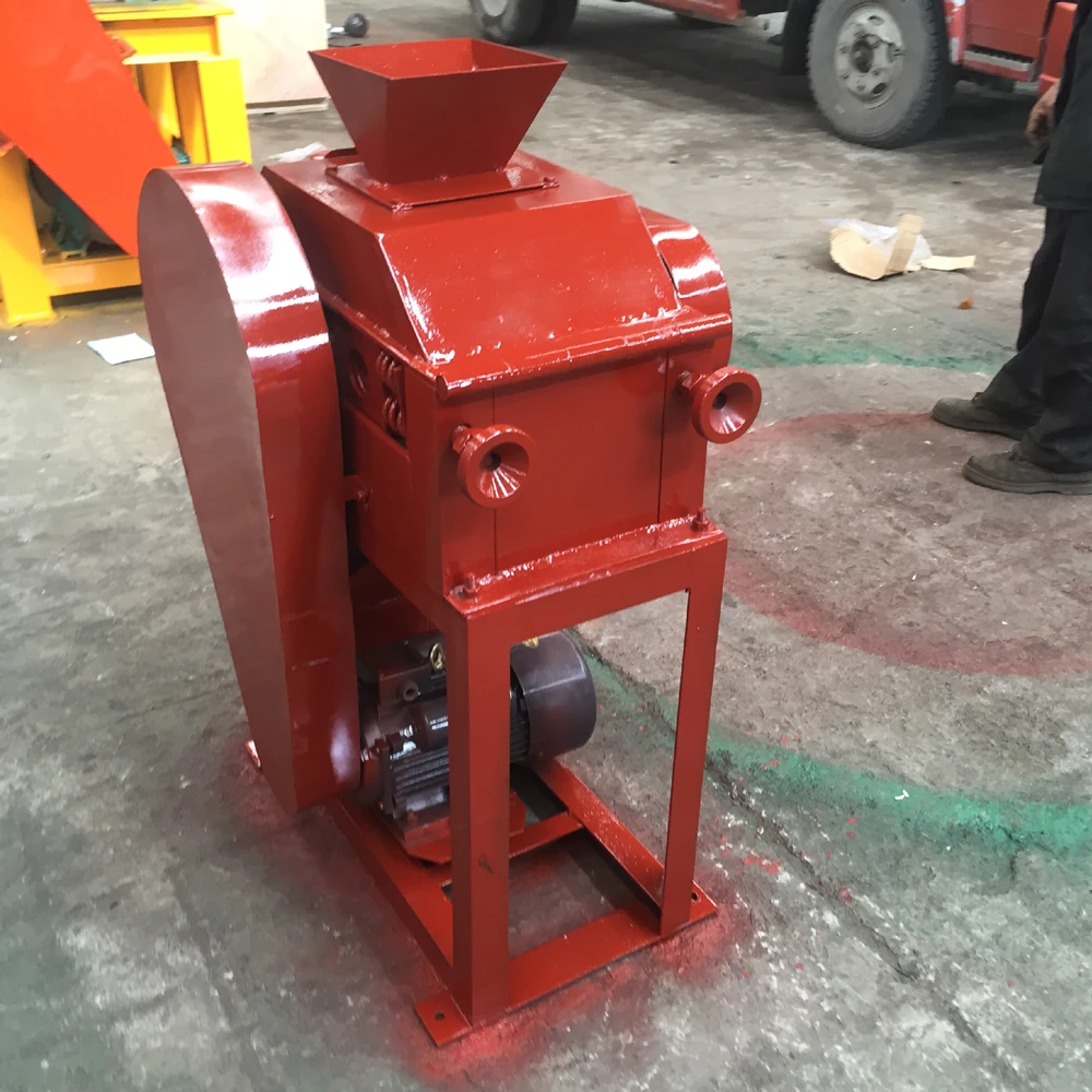 
XPZ-200*75 Lab Roller Stone Crusher, Mini Roller Crusher 