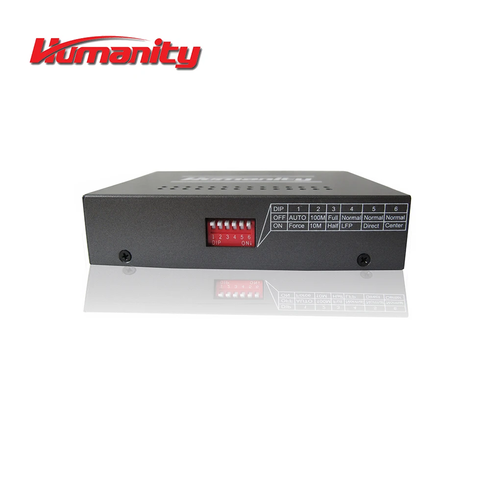 
Humanity 10/100M Ethernet fiber optic transceiver 