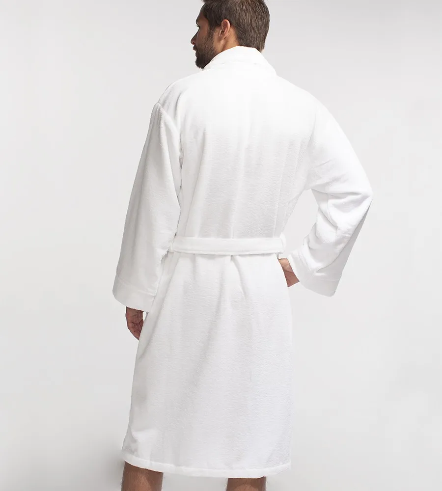 Wholesale Natural Bamboo Bathrobe Warm Bath Dress Robe For Women and Men