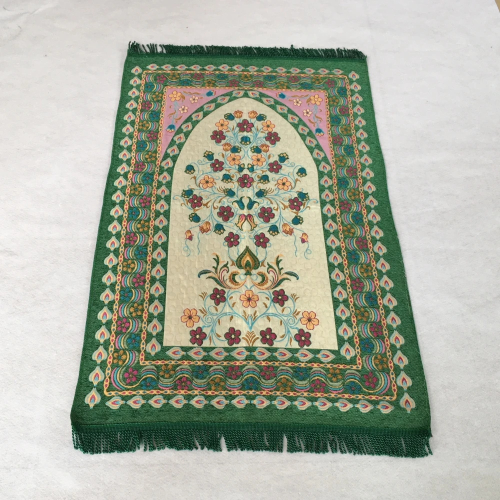 Wholesale mini muslim quilt foam foldable prayer mat travel