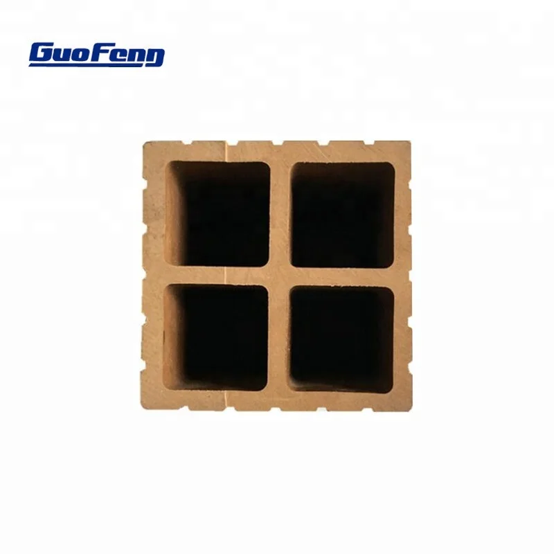 outdoor wood plastic composite wpc fence post pergola fence slats