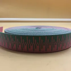 Новый стильный Цветной полосатый полиэфирный хлопковый ремешок для рюкзака