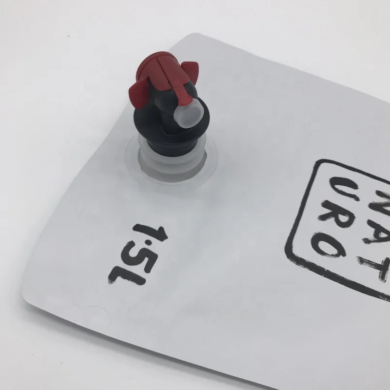 5l bag in box wine dispenser juice, water, oil bag-in-box with tap valve Aluminum foil wine bag