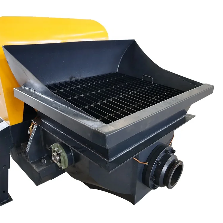 Portable Hydraulic Concrete conveying transport pump for high rise use