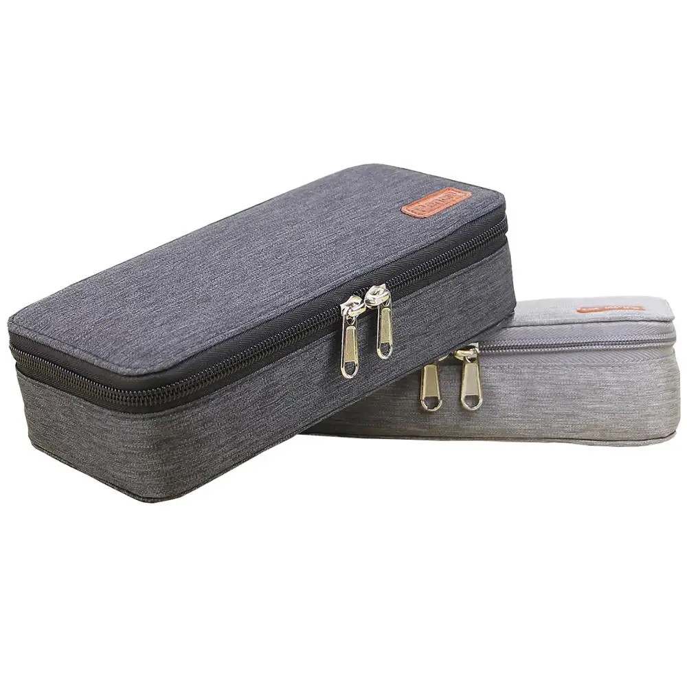 Ручка кожаный рулонный мешок плюшевый Eva бархатный пенал цветной пластик для детских школ и офисной ткани