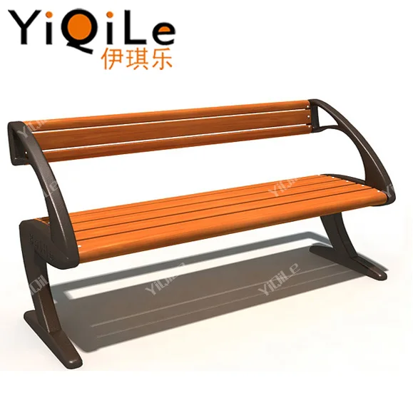 Guangzhou YIQILE outdoor wooden bench for sale