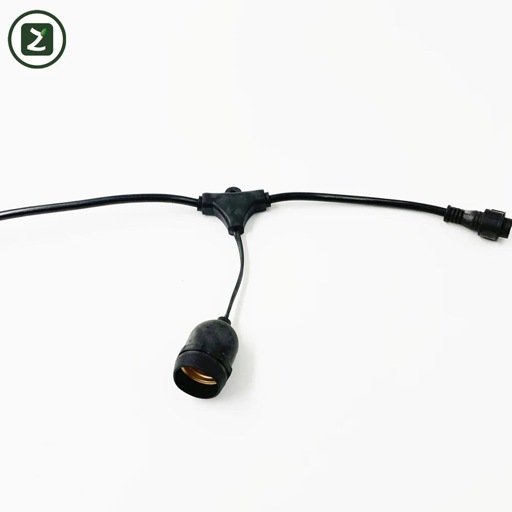 
E26 E27 Decorative Base Outdoor Merry Christmas Waterproof String Light 