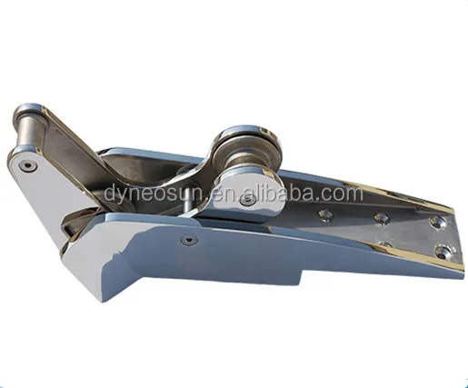 stainless steel marine bow roller for bruce anchor, delta anchor