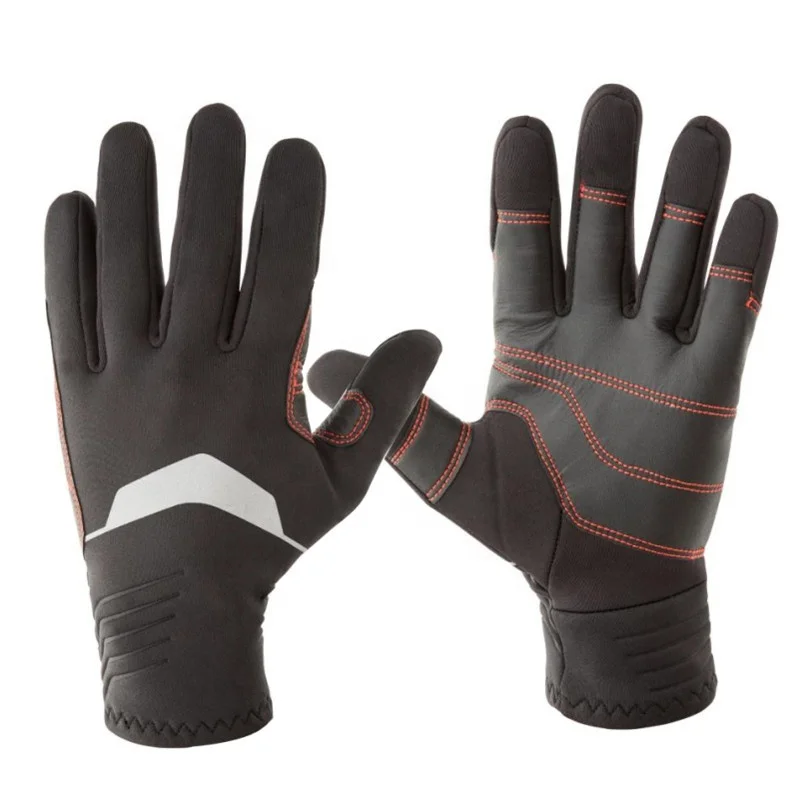 Custom Waterproof Durable Yachting Boat Sailing Gloves