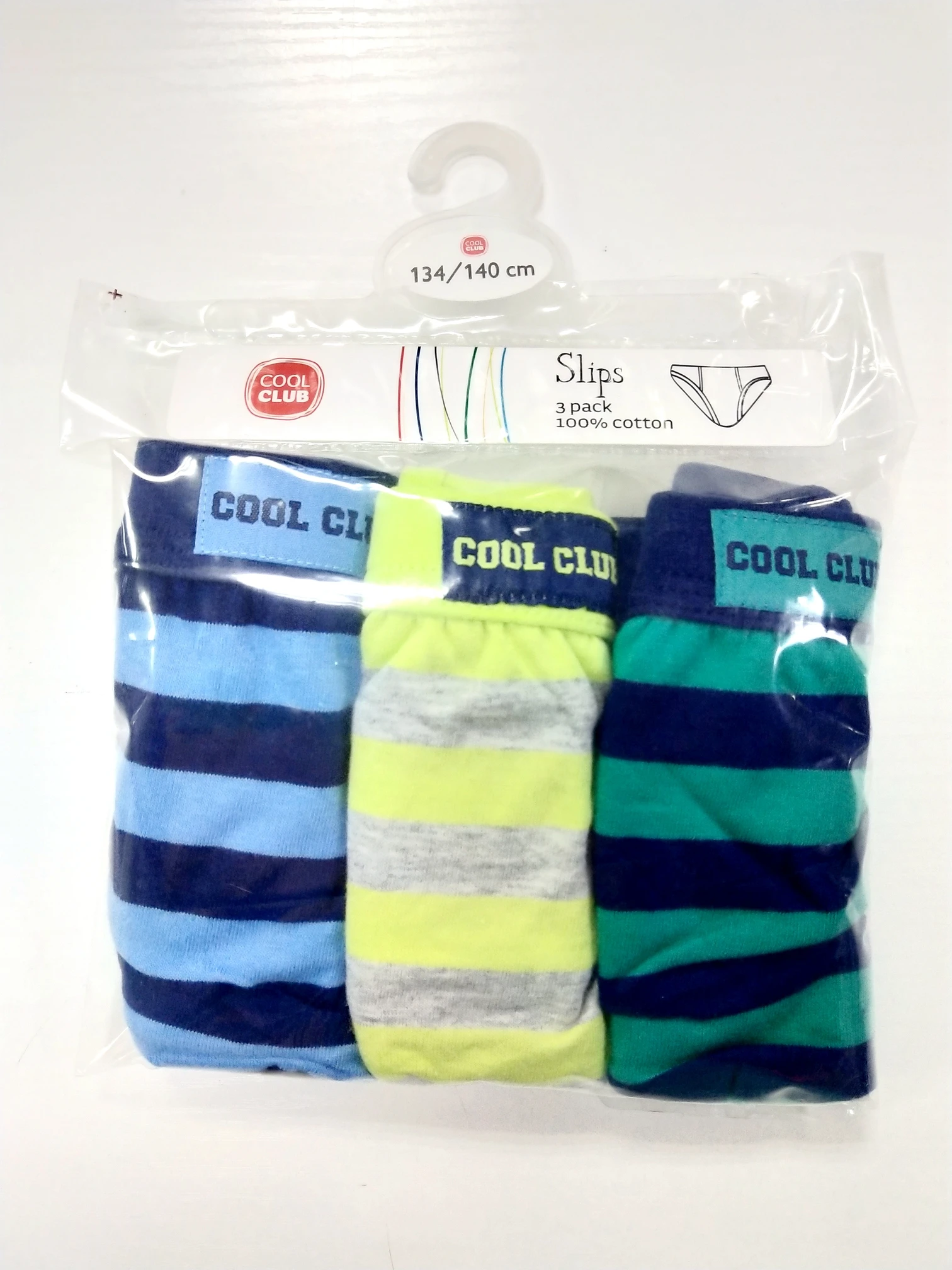 3-pack Comfortable Soft Cotton Boys Briefs Underwear Customized Fashion Slip Styles