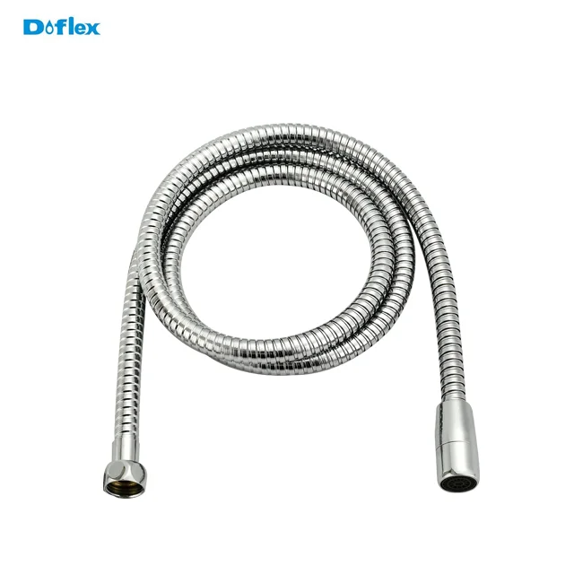 
Doflex stainless steel chrome double lock shower hose 