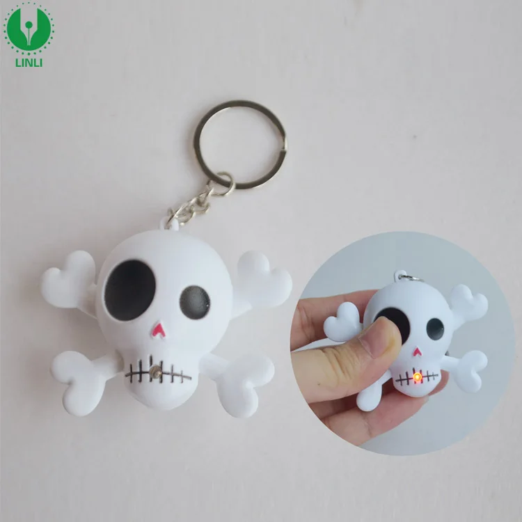 
Halloween Led Sound Keyring with Light 