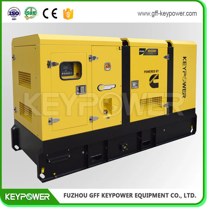 High Thermal Efficiency Industrial Diesel Electric Start Portable 5000 kva Generator