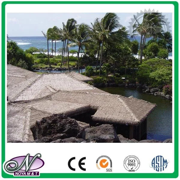 
Easy to install thatch roofing for decoration 