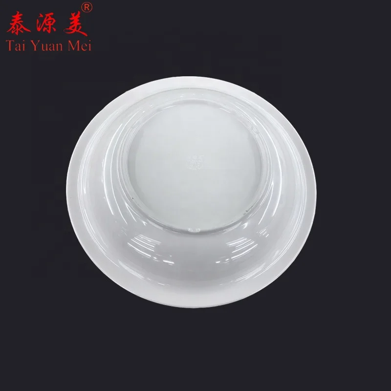 Restaurants plates plastic soup plates cheap wholesale dinner plate melamine