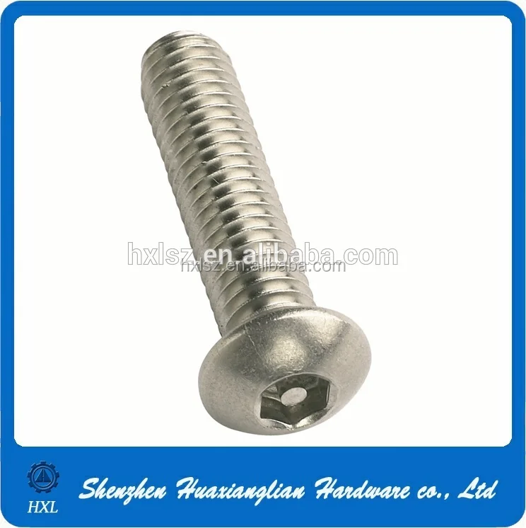 M3 M4 M5 M6 M8 M10 8-32 Stainless Steel Torx Flat Head Tamper Anti-theft Screws