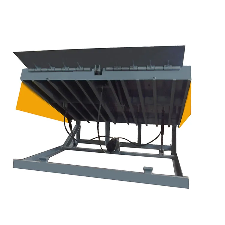 CE loading exterior hydraulic dock leveler