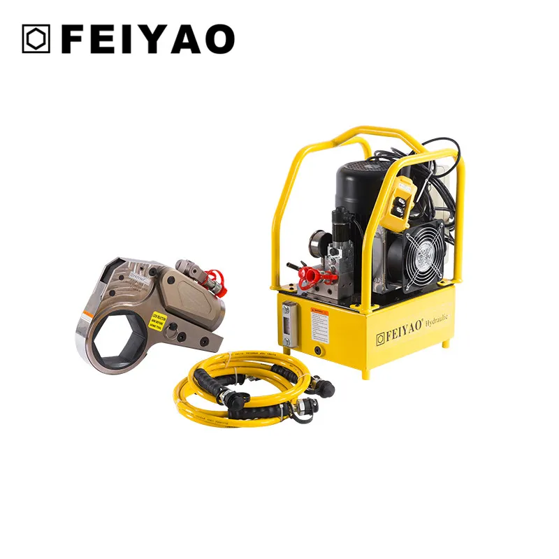 Durability Hydraulic Wrench Tools Hexagon Heads Centre hole Hydraulic Torque Wrench