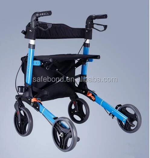 Rollator Parts Disability Forearm Rollator Walker Rehabilitation Therapy Supplies 75*24*40cm 45*24cm 11.5cm 53.5cm CN;ZHE 136kg