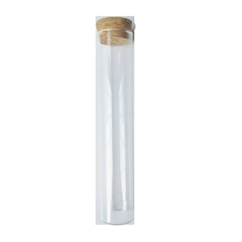 
Lab glass test tube with wooden cork price  (60825248316)